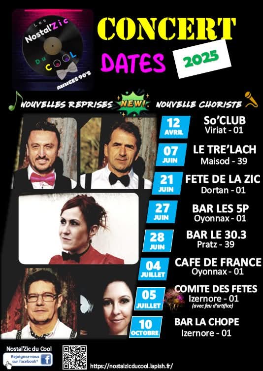 Images dates de concert NZDC 2025
